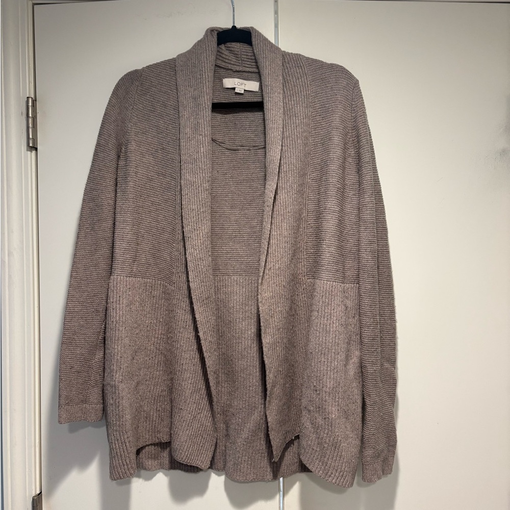 LOFT Open-Front Cardigan Sweater